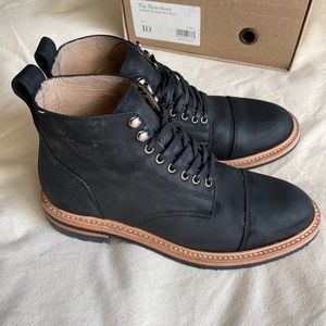 Taylor Stitch Moto boot black